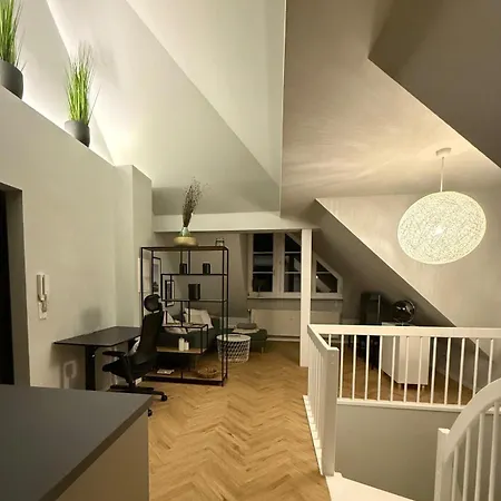 Apartmán Charming And Cozy Penthouse Mülheim an der Ruhr